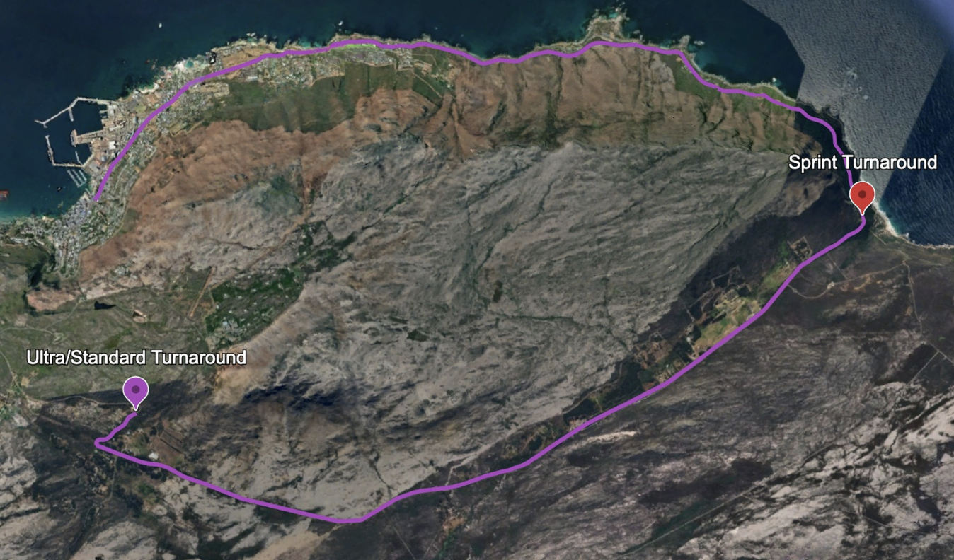 Ultra Bike Route – Cape Point Loop