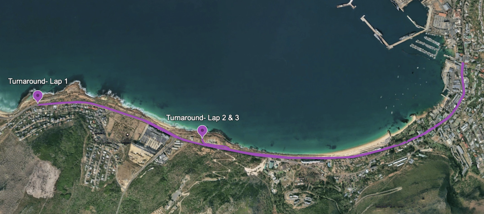 Ultra Run Route – Long Beach